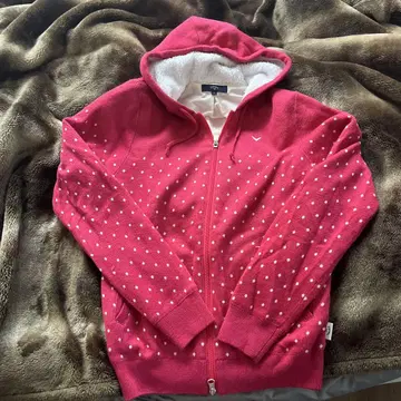 Callaway 핑크 도트 무늬 자켓 L 사이즈