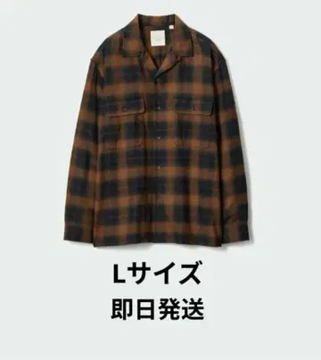JW ANDERSON 브러쉬드 코튼 오버 사이즈 셔츠 L 사이즈