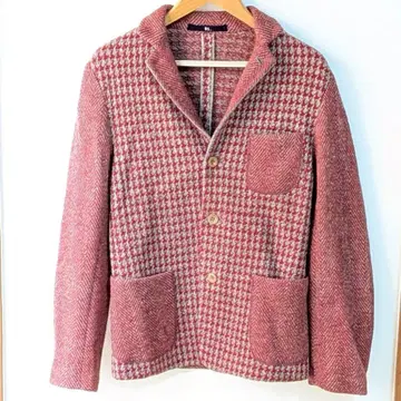 45R 니트 자켓 레드 3