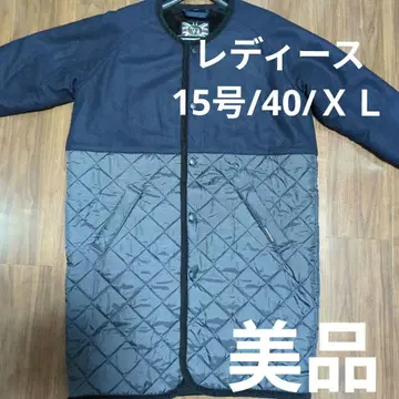 LAVENHAM 퀼팅 코트 6/34 네이비/그레이