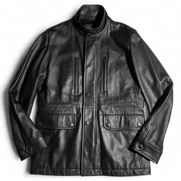 더반 레나운 가죽 자켓 라이더 자켓 스탠드 카라