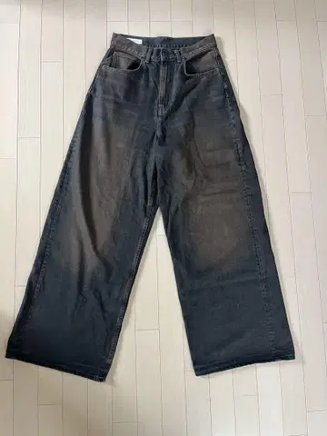 ZARA 다크 그레이 와이드 팬츠 EUR 36