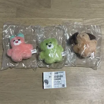 모조조조 봉제 인형 마스코트 3종 세트
