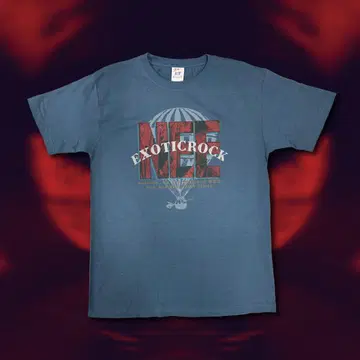EXOTICROCK 기구 그래픽 T셔츠