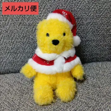 곰돌이 푸 디즈니 리조트 2017 크리스마스 인형 배지 새상품