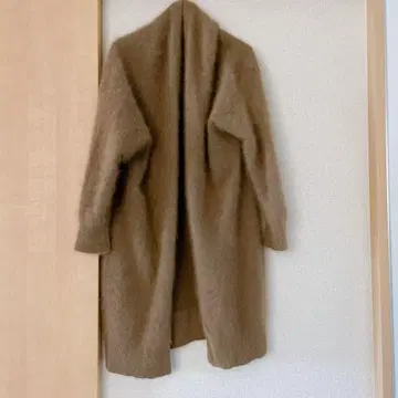 스픽 앤 스팬 라쿤 니트 가디건 가운