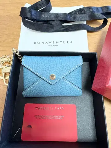 [Bonaventura] 스타 체인 키링 슈링크 가죽