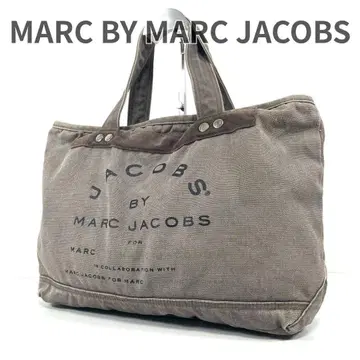 레어 마크제이콥스 토트백 캔버스 대용량 그레이