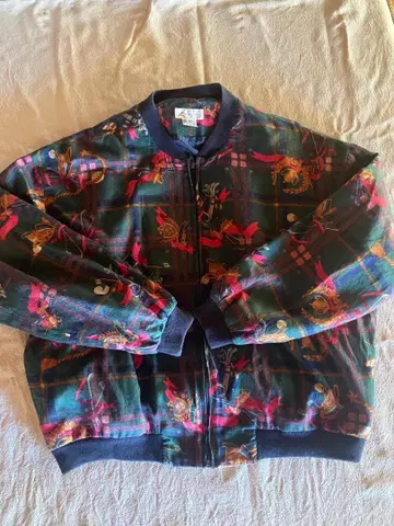 HALEY 체크 무늬 점퍼 M 사이즈 MADE IN USA