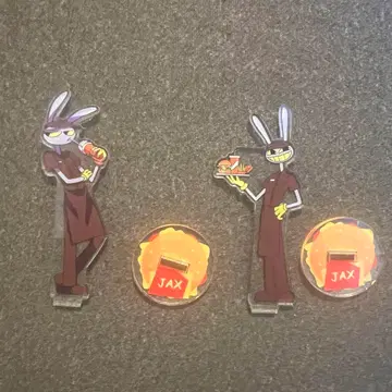 어메이징 디지털 서커스 타워 레코드 카페 아크릴 스탠드 잭스 2종