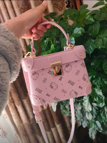 Hello Kitty 헬로키티 프린트 핸드백 사이즈 M