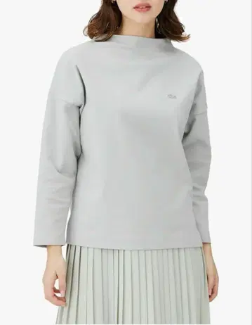 LACOSTE 라코스테 맨투맨 보틀넥 밀라노 리브 풀오버