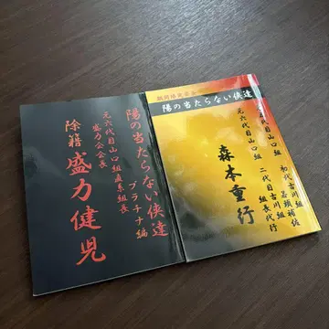 햇볕 들지 않는 협객들 2권 묶음