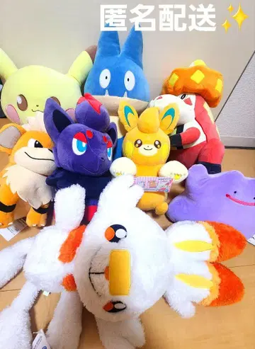 포켓몬 프라이스 봉제 인형 8종 묶음 판매
