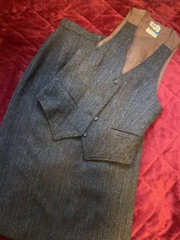 renoma 베스트와 스커트 셋업 38 클리닝 완료