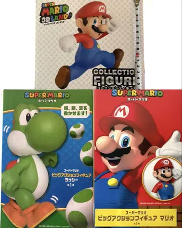 슈퍼 마리오 요시 빅 액션 / 마리오 / 3D 피규어