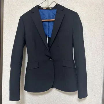 오리히카 네이비 스트라이프 비즈니스 자켓