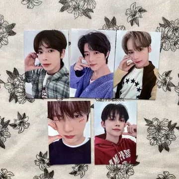 TXT SBS MOAZONE 사전 녹화 FANLIVE 5장 트레이딩 카드