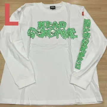 [ 미사용 새상품 ] HEADGOONIE 롱티 화이트 L