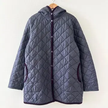 LAVENHAM 퀼팅 자켓 퍼플 42