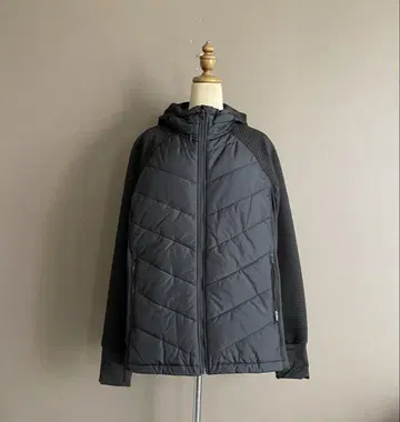 H&M+ 후디드 패디드 아웃도어 자켓