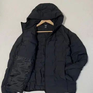 UNIQLO PUFF-TECH 다운 자켓 L 블랙 컨디션 최상