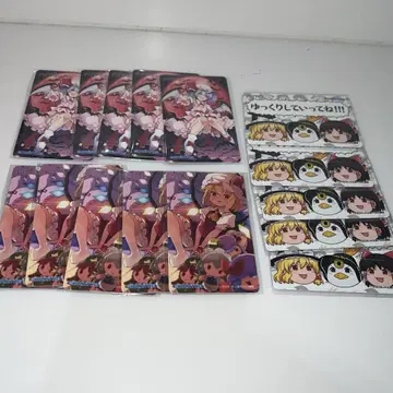 동방Project x CHUNITHM Aime 각 5장