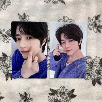 TXT 일본 FC MOAZONE 범규 2장 트레이딩 카드