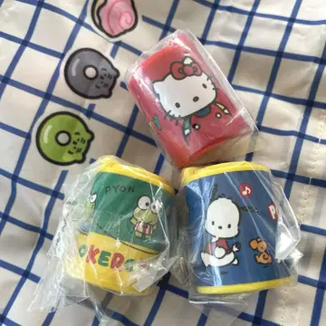 코인 실린더 3종 세트 산리오 키티