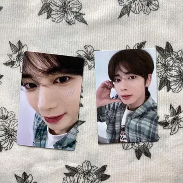 TXT 일본 FC MOAZONE 태현 2장 트레이딩 카드