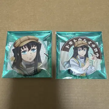 귀멸의 칼날 AGF 순수다방 글리터 캔뱃지 토키토 무이치로