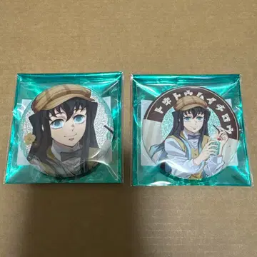 귀멸의 칼날 AGF 순수다방 글리터 캔뱃지 토키토 무이치로