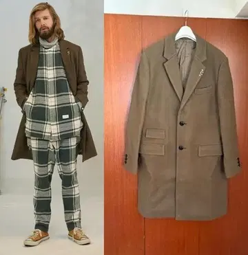 Name. 체스터 코트 1 카키