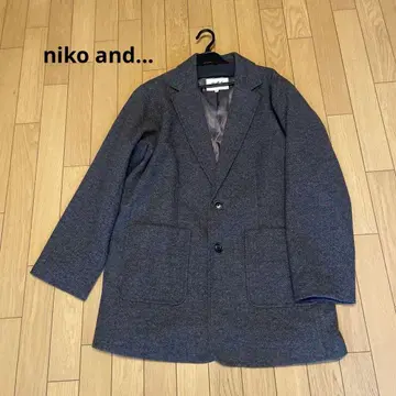 niko and - 테일러드 자켓 다크 그레이 새상품급
