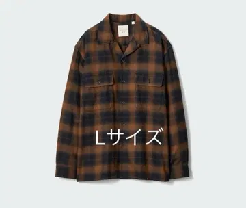 JW ANDERSON 브러쉬드 코튼 오버 사이즈 셔츠 L 사이즈