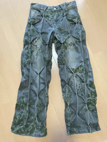 badson.us MOSS'OVERGROWTH'DENIM PANTS