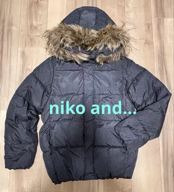 [새상품급] niko and 여성용 다운 자켓 그레이 M 사이즈 3