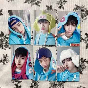 BOYNEXTDOOR WHO 보넥도 한정판 6장 사녹 트레이딩 카드
