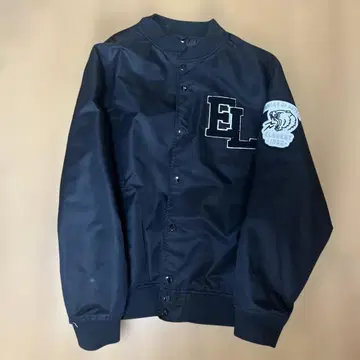 ELEMENT 블랙 바시티 자켓