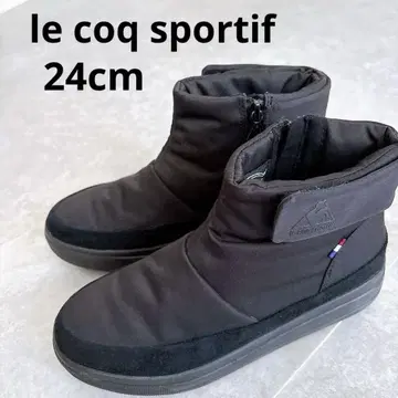 르꼬끄 스포르티브 숏 부츠 블랙 24cm