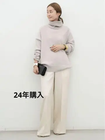 2024년 구매 Deuxieme Classe 미들 게이지 터틀 니트