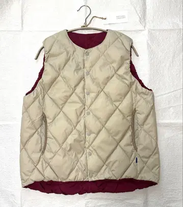 내추럴 런드리 NATURAL LAUNDRY 다운 베스트 리버서블