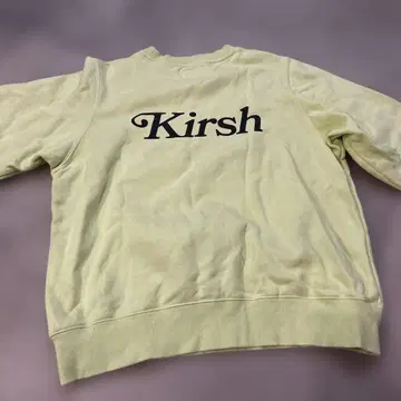Kirsh 옅은 옐로우 컬러 트레이닝복