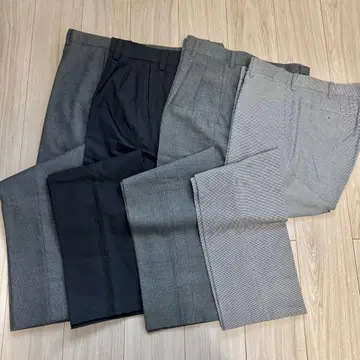 남성용 슬랙스 팬츠 4점 묶음 판매 2