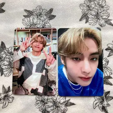 BTS Layover 특전 V 태태 선착 특전 포토카드 2장