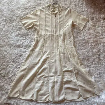 Maglie le cassetto 반팔 원피스 4L 집업 빅사이즈