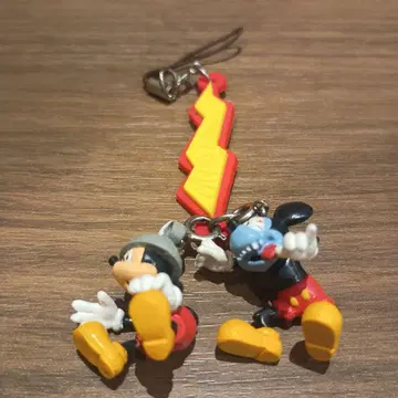 디즈니 스트랩 참 런어웨이 레인 미키 레어