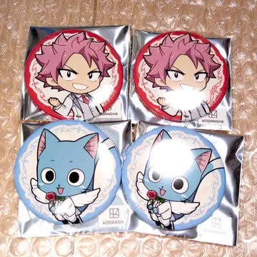 페어리 테일 드레스업 캔뱃지 나츠 해피