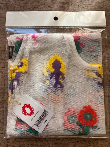 새상품 오사카 만박 미야쿠미야쿠 레이스 오샤레 백 보더 컬러