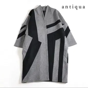새상품 완판템 안티카 antiqua KINU 코쿤 오버코트